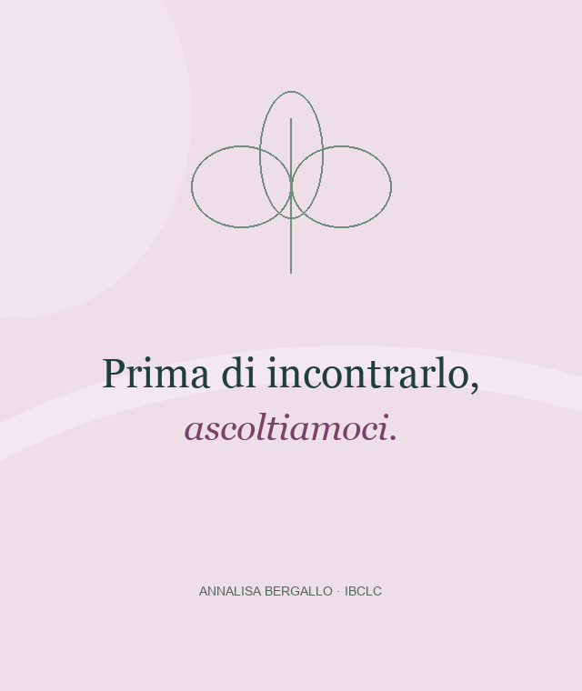 Grafica segnaposto Instagram: Prima di incontrarlo, ascoltiamoci